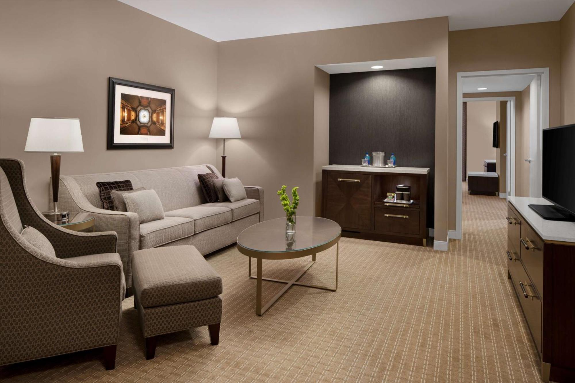 Hilton Indianapolis Hotel&Suites Exteriér fotografie